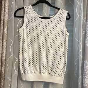 CARRIAGE COURT SPORT pullover sleeveless top size medium